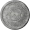 Ekena Millwork Leandros Ceiling Medallion (Canopies up to 6 3/8"), 19 7/8"OD x 1 1/4"P, Ultra Pure White Crackle CM22LNUWC - alternate 1